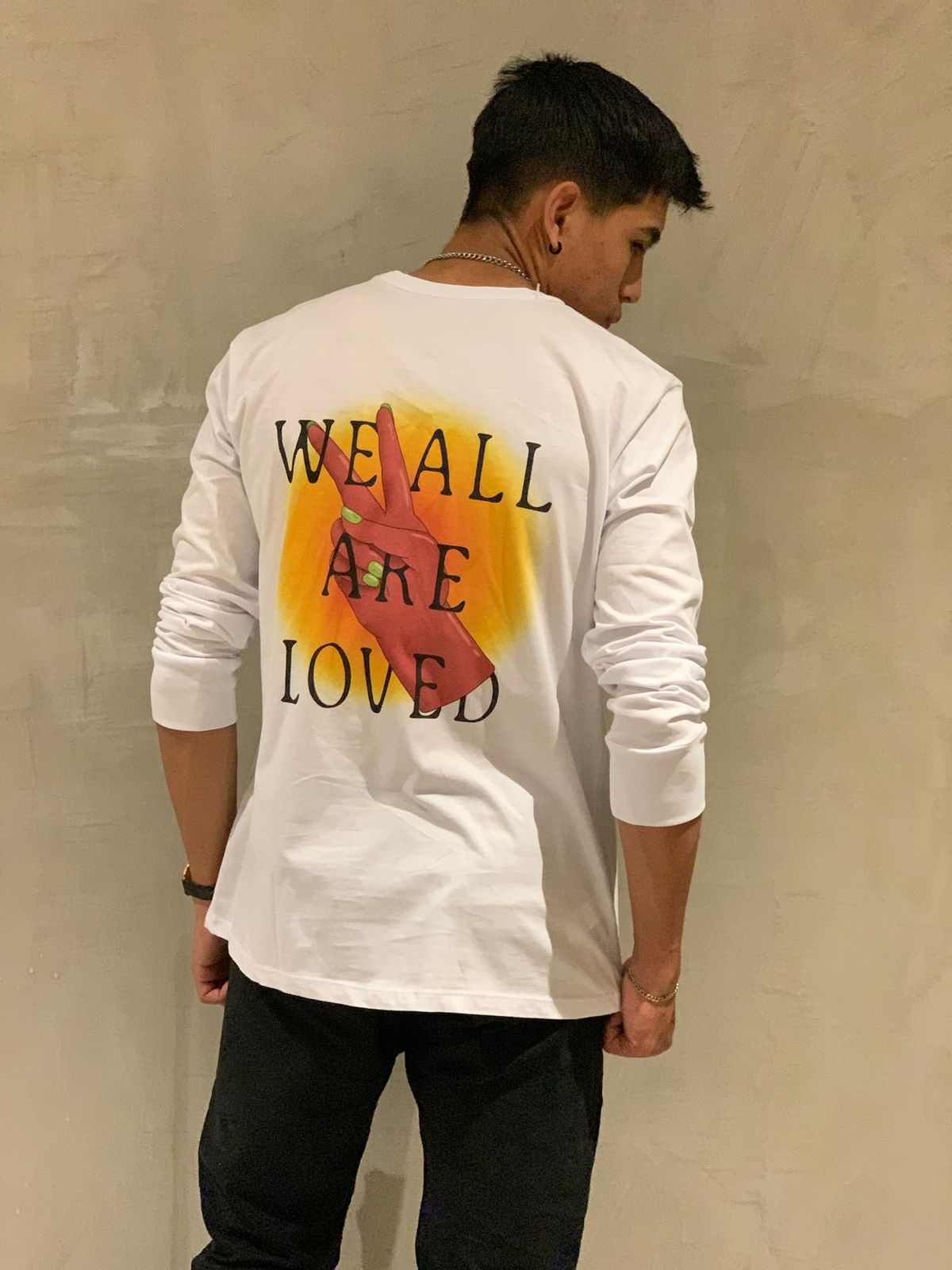 Hoodie "WE ALL ARE LOVED"