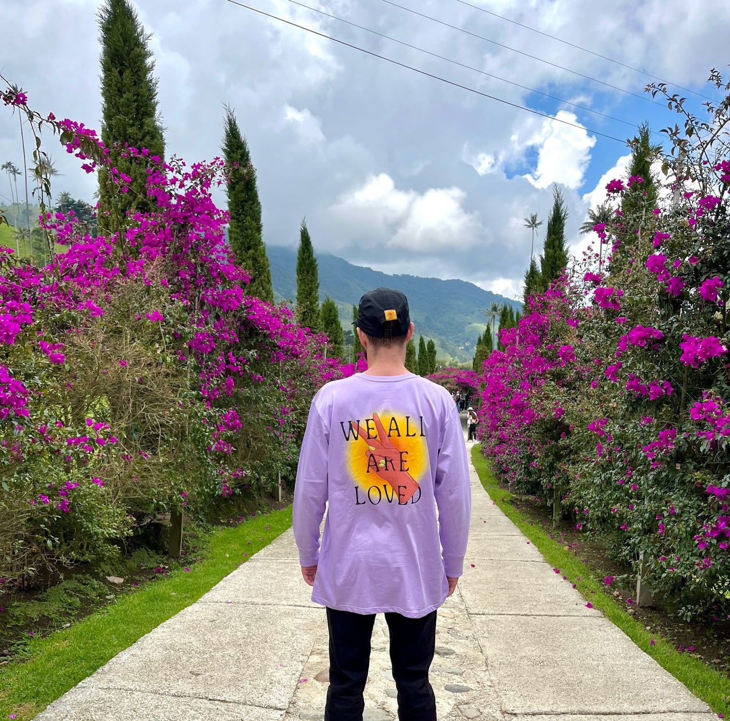 Hoodie "WE ALL ARE LOVED"