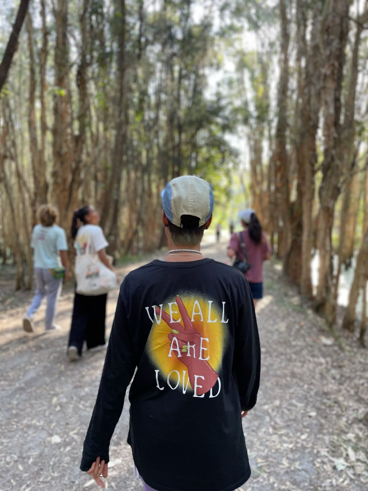Hoodie "WE ALL ARE LOVED"